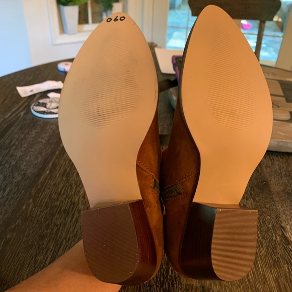 Steve Madden Cassie Suede Western Bootie 8 - Picture 7 of 16